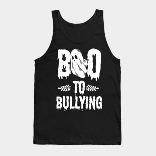 Be Kind And Boo To Bullying Halloween Tank Top